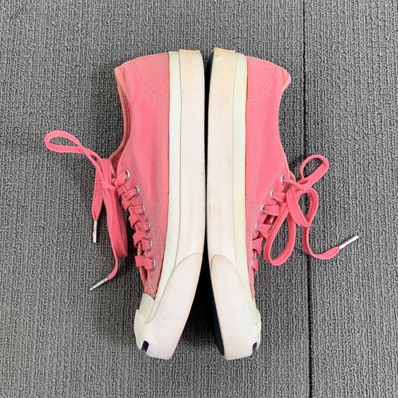 Converse Jack Purcell Low Ox Sneakers Womens Size 6 Pink Canvas Low tops 5Q697 - Picture 12 of 13